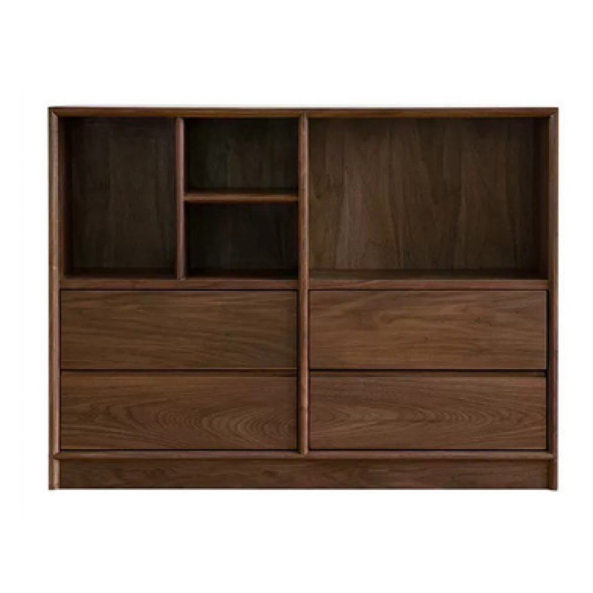 Fuurn SE3436-W Mikkel Walnut 胡桃木儲物櫃 (2個單位)